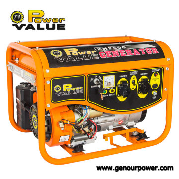 Generadores de gasolina Zh1500 850W de doble voltaje 110V 220V para inicio en retroceso Inicio